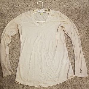 Smartwool v neck longsleeve shirt